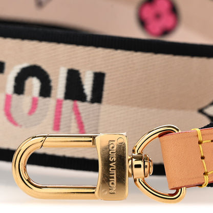 Louis Vuitton Jacquard Diane Shoulder Strap Black 5 of 5