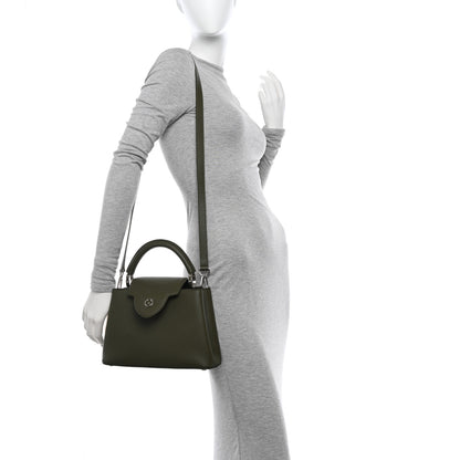 Louis Vuitton Taurillon Capucines BB Khaki 2 of 9