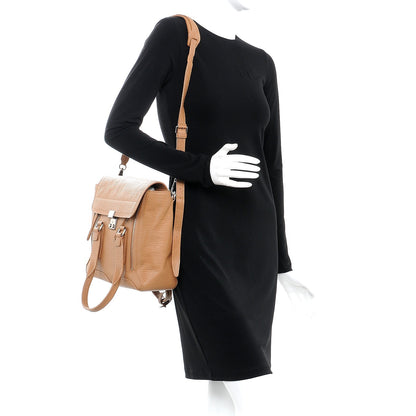 3.1 Phillip Lim 3.1 Textured Calfskin Large Pashli Satchel Bag Tan 2 of 8