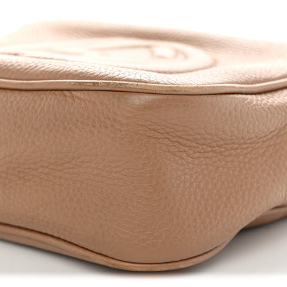 Gucci Pebbled Calfskin Small Soho Disco Bag Rose Beige 10 of 15