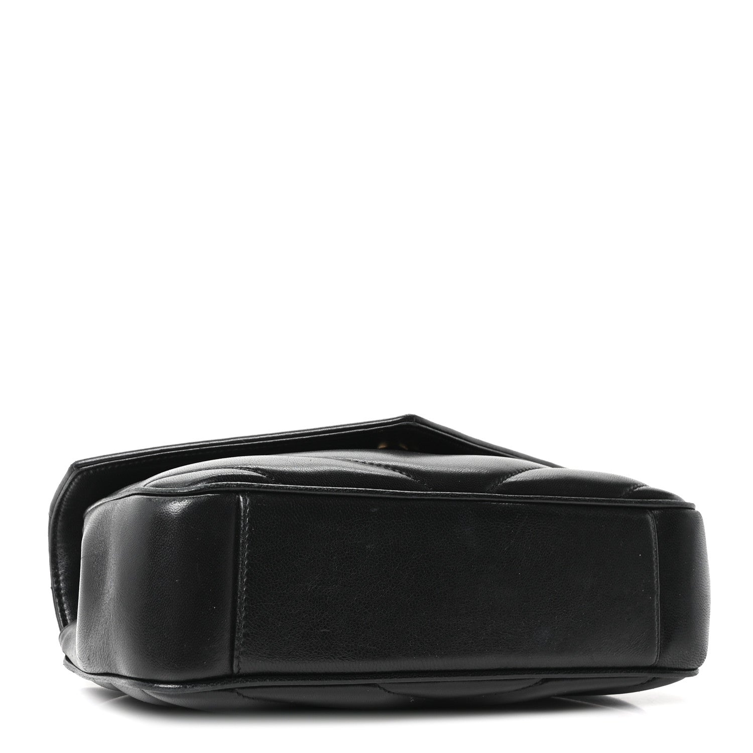 Saint Laurent Lambskin Chevron Quilted Small Loulou Black 5 of 11