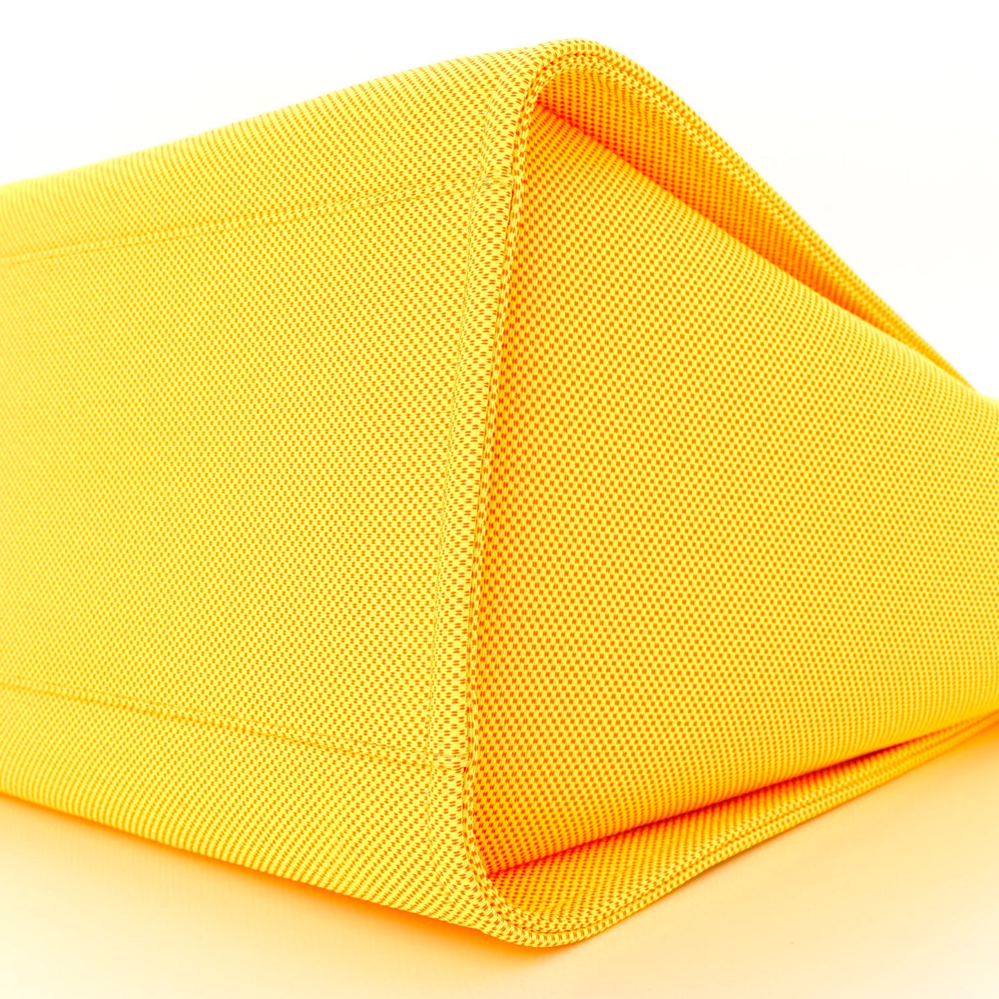 Mixed Fibers Small Deauville Tote Yellow Orange
