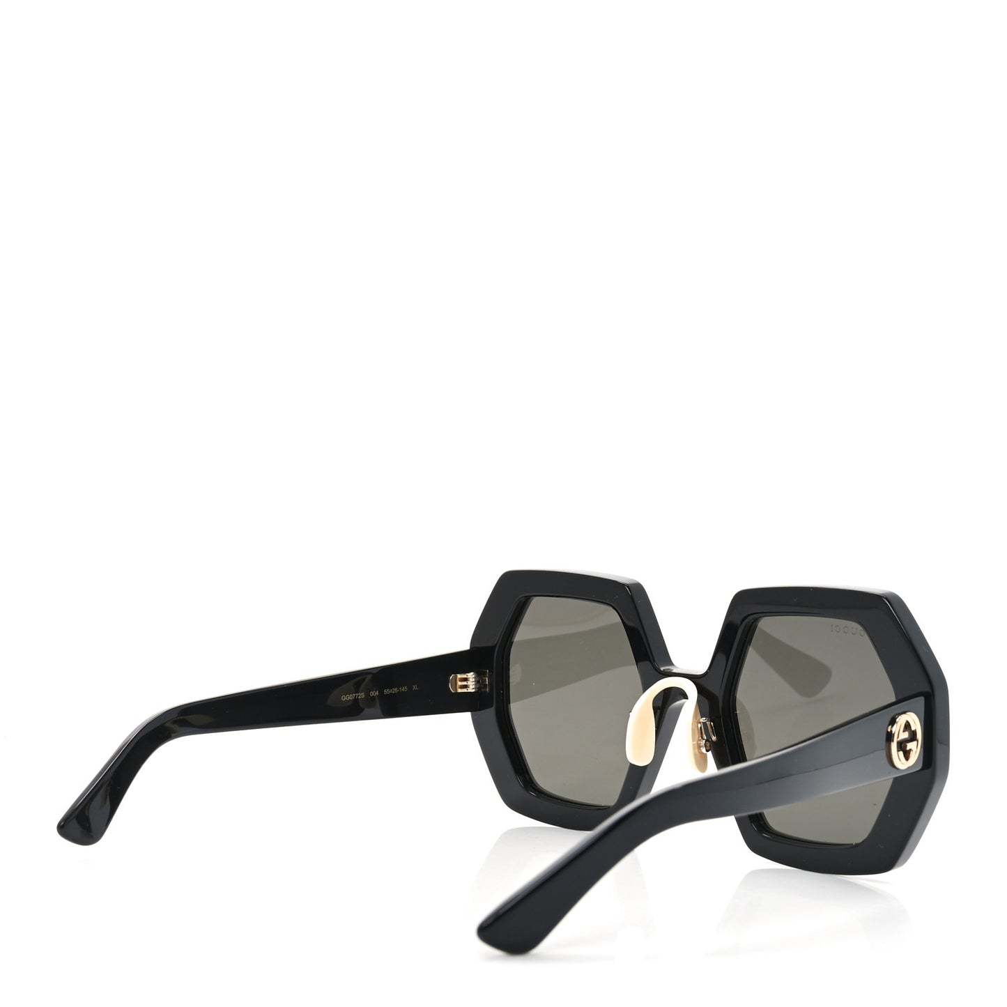 Acetate Square Sunglasses GG0772S Black