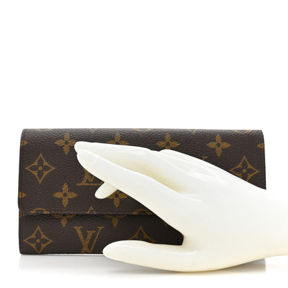 Louis Vuitton Monogram Sarah Wallet 2 of 13