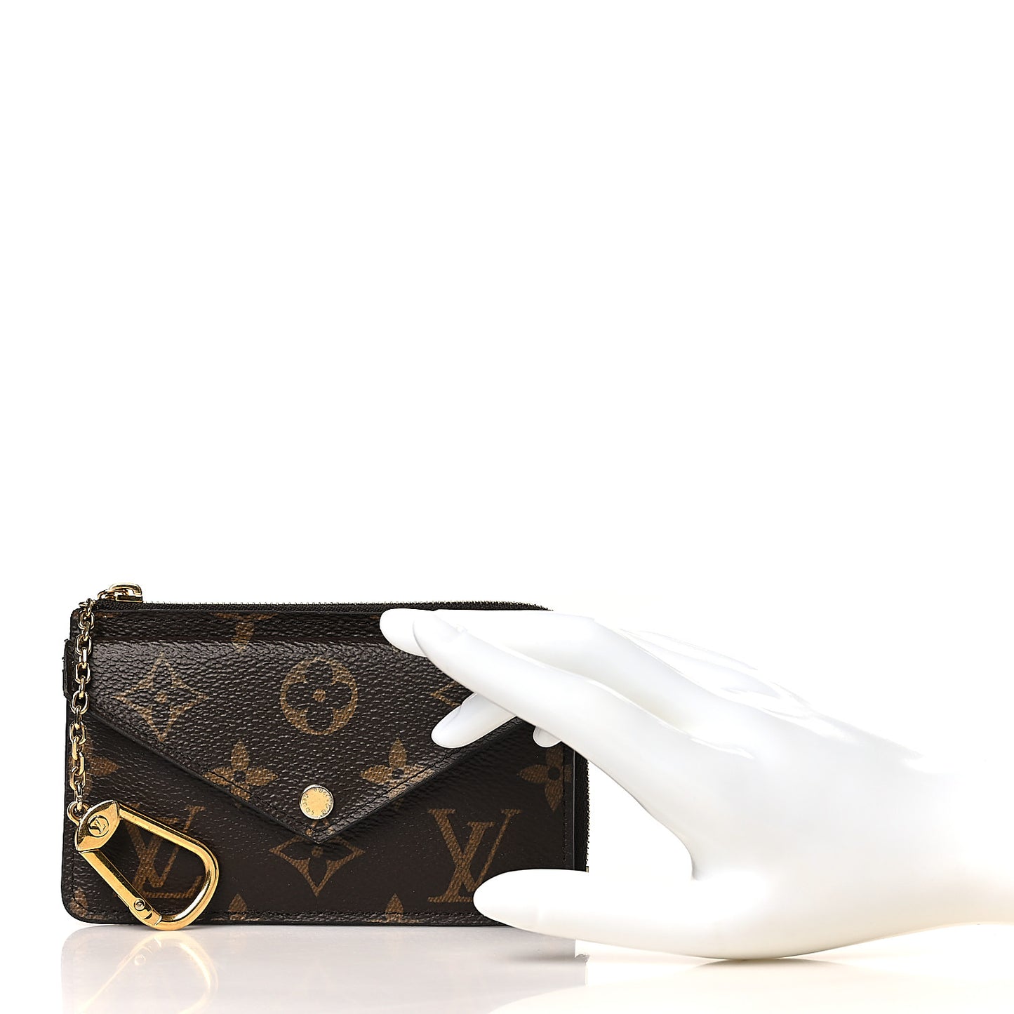 Monogram Recto Verso Card Holder Black