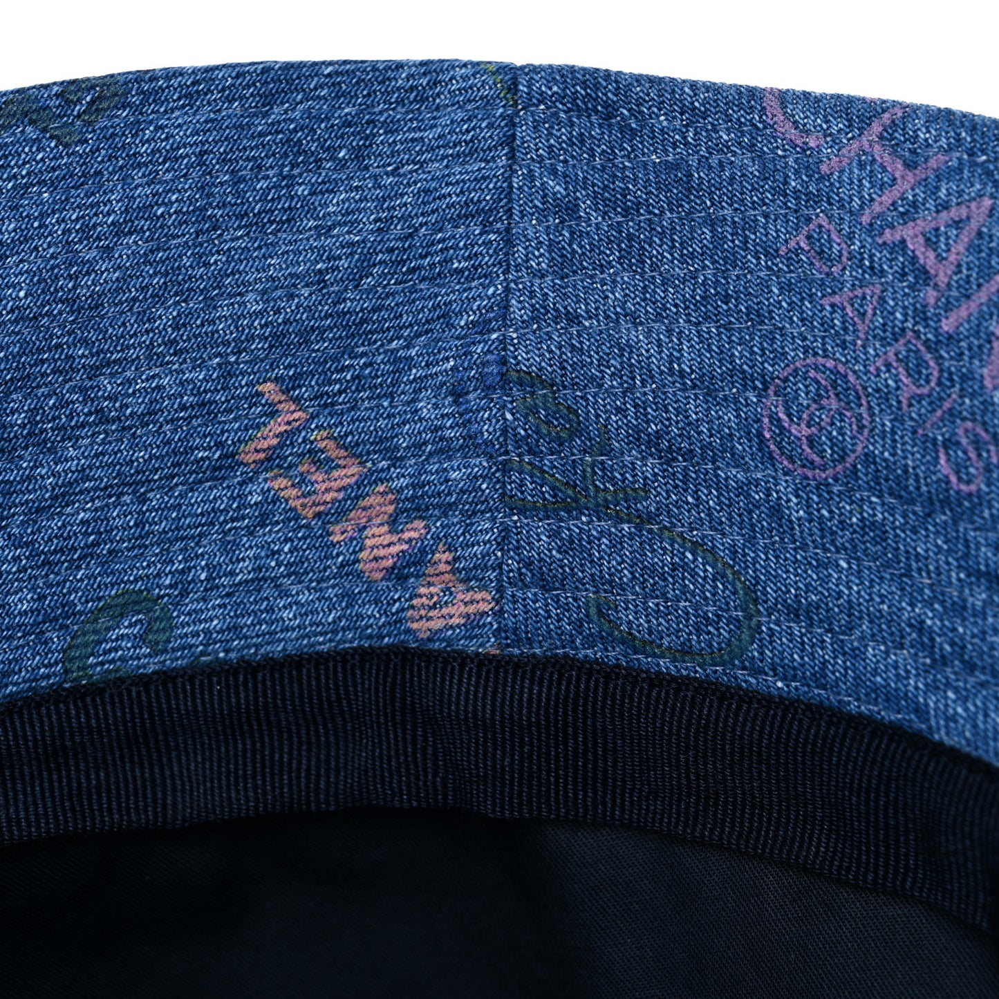 Denim Mood Cloche Bucket Hat S Blue