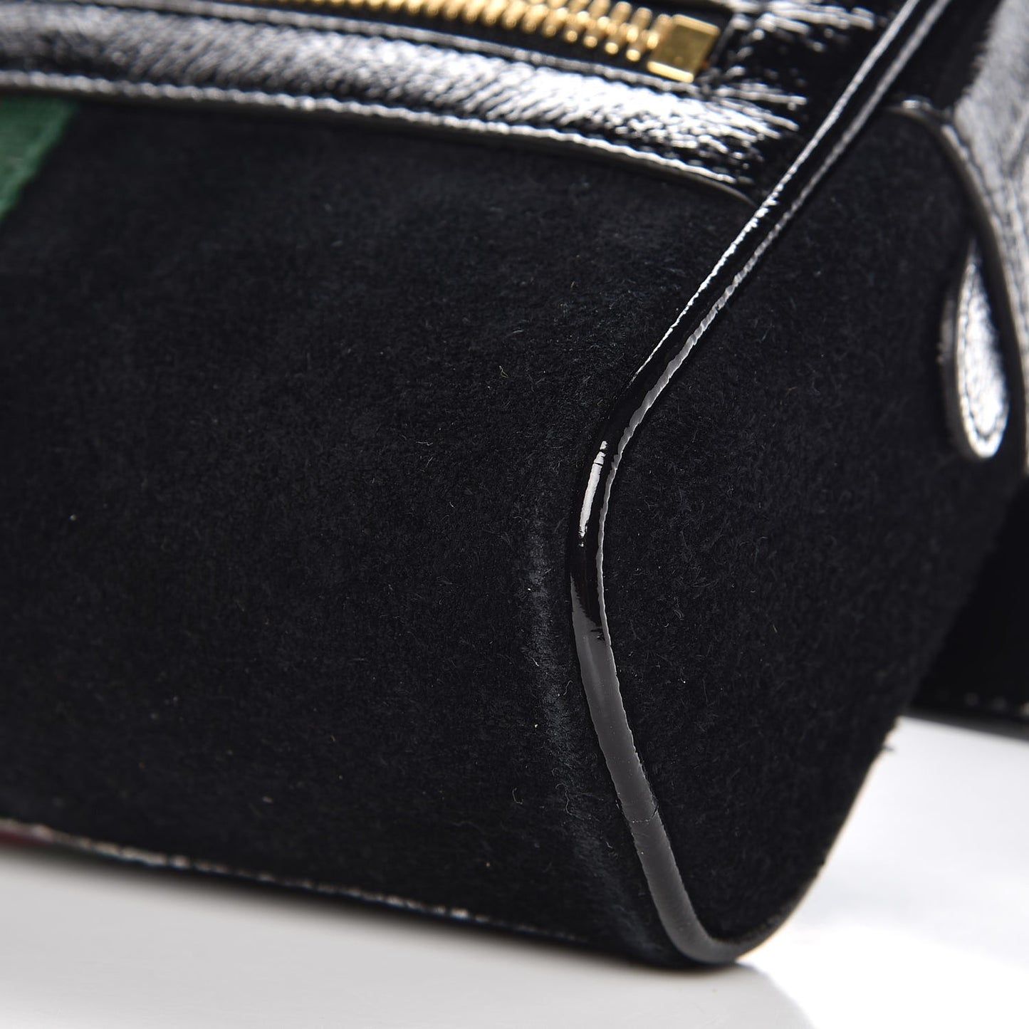 Suede Small Ophidia Belt Bag 85 34 Black