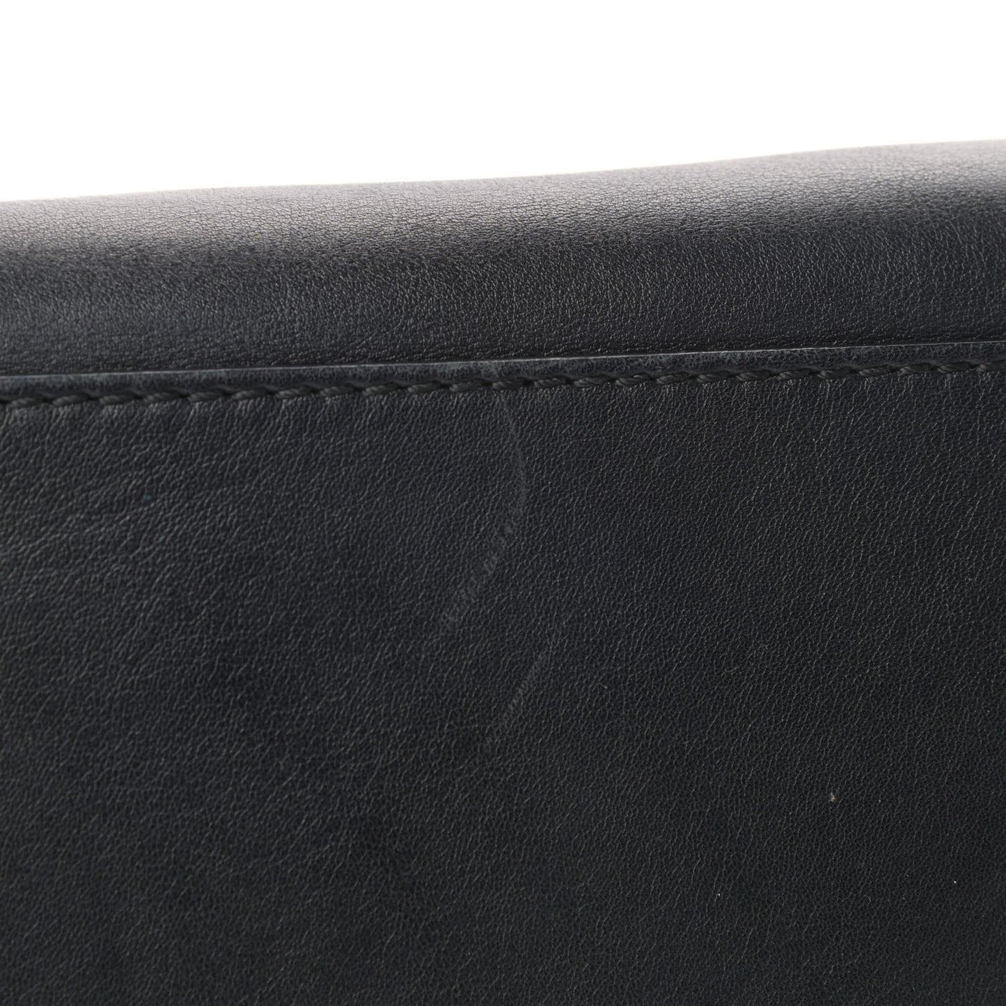 Vitello Rockstud Double Handle Tote Black