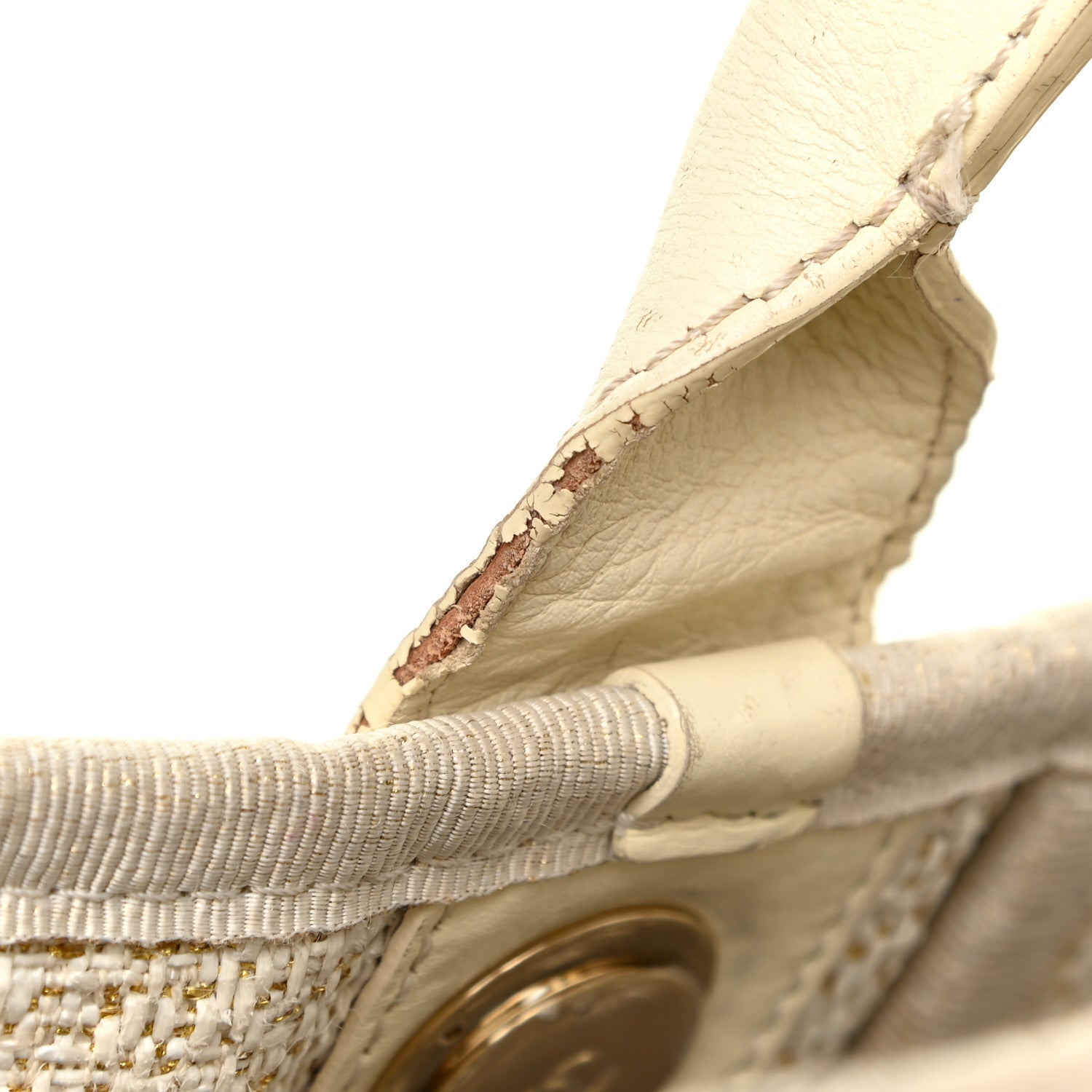 Chanel Canvas Large Deauville Tote Ivory 29 of 35