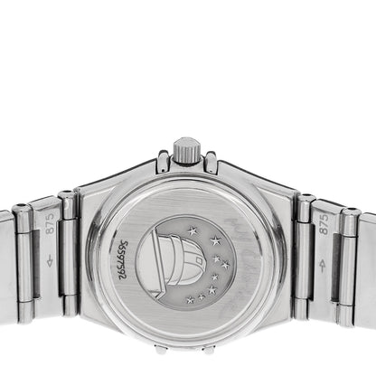 Omega Stainless Steel Diamond Bezel Mother of Pearl 22mm Constellation My Choice Quartz Watch 1465.71.00 4 of 4