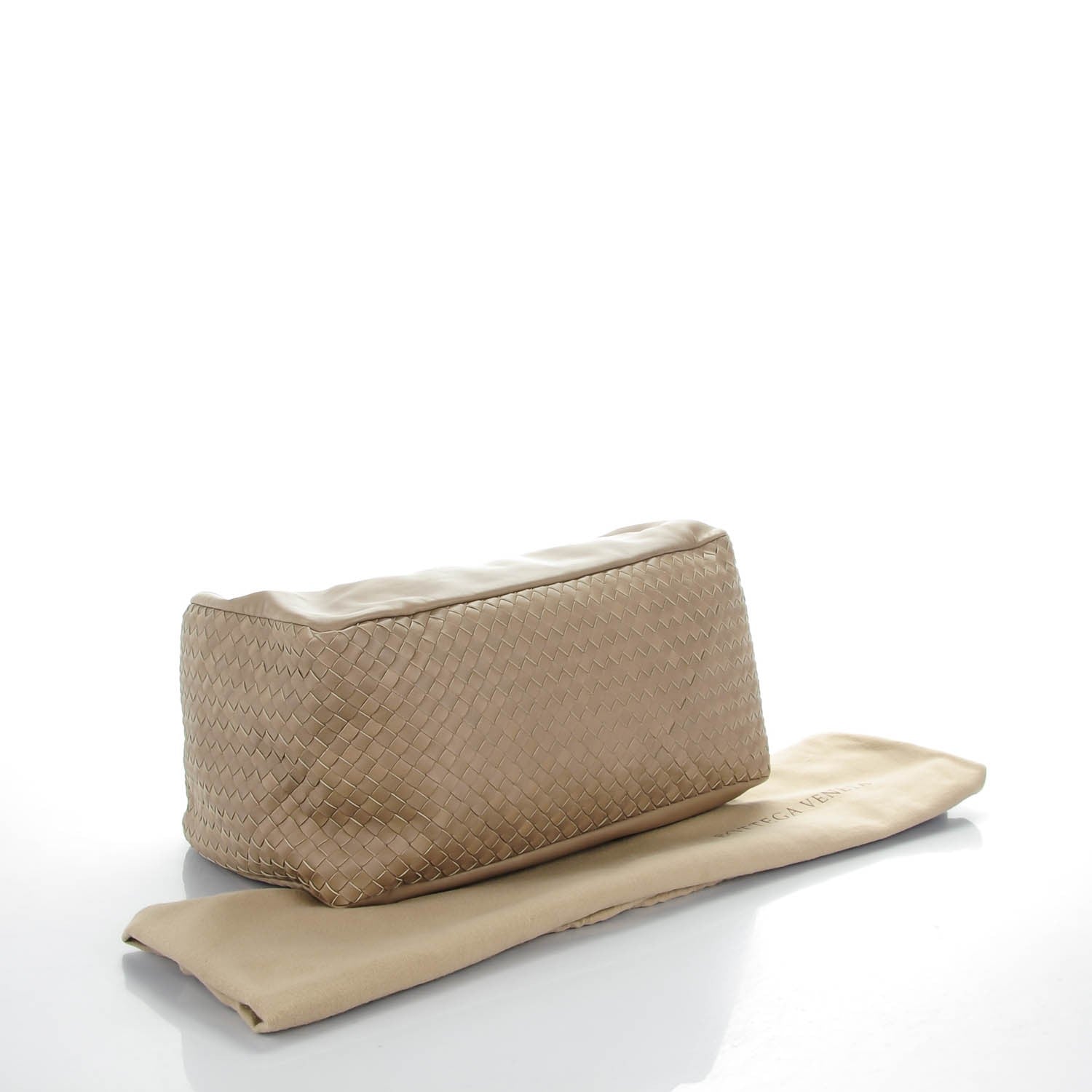 Bottega Veneta Nappa Intrecciato Large Knot Hobo Limo 4 of 8