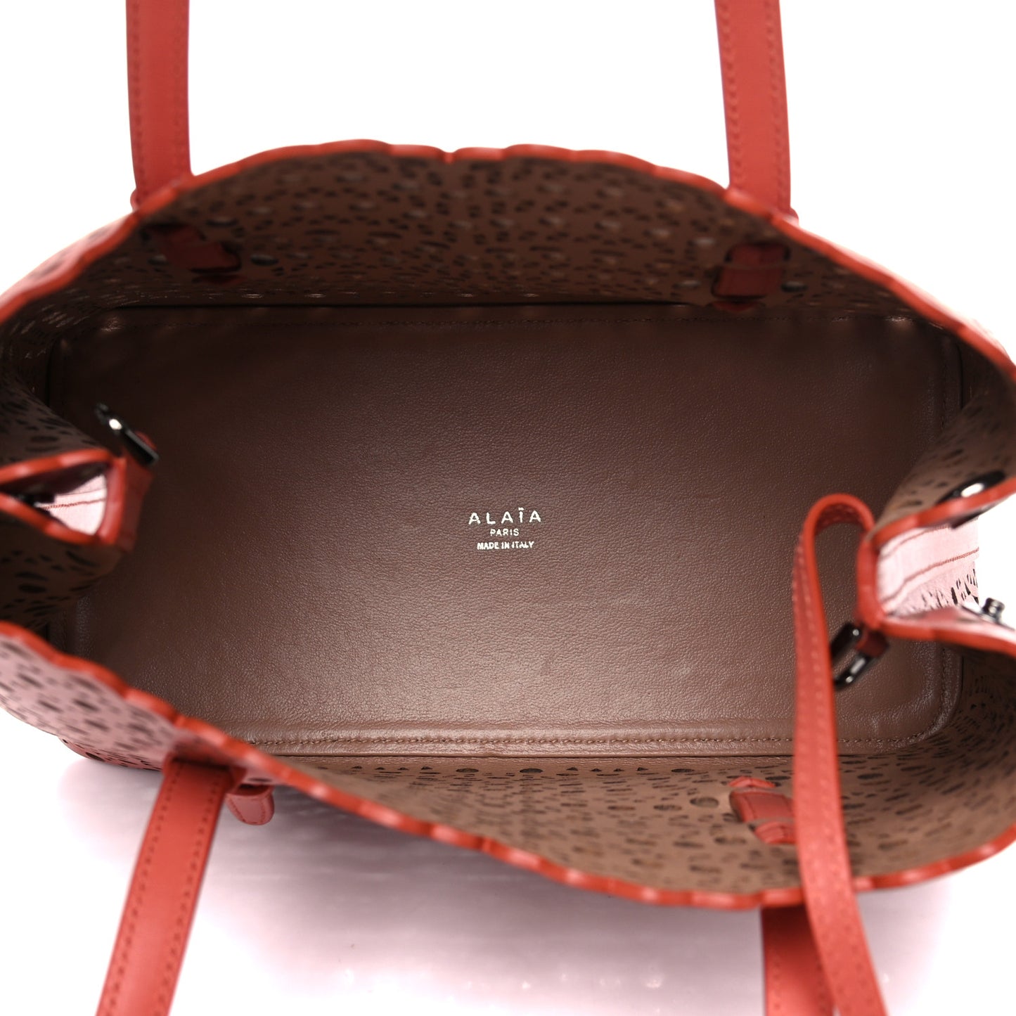Lux Calfskin Vienne Wave Mina 25 Bag Red