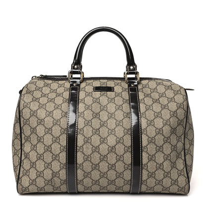 Gucci GG Plus Monogram Medium Joy Boston Dark Brown 1 of 10