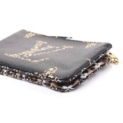 Louis Vuitton Monogram Giant Jungle Pochette Double Zip Black 8 of 8