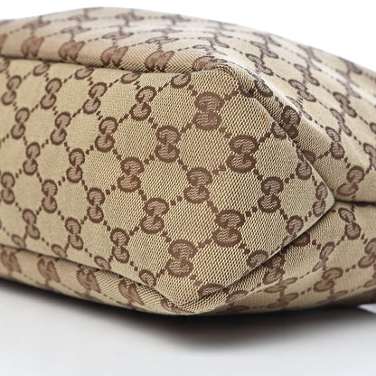Gucci Monogram Medium Horsebit Chain Hobo Dark Brown 11 of 12