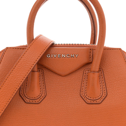 Givenchy Sugar Goatskin Mini Antigona Rust 8 of 19
