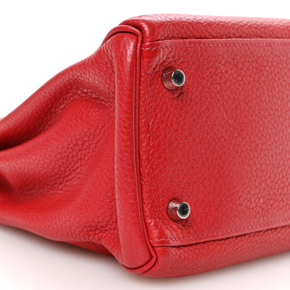 Hermes Taurillon Clemence Kelly Retourne 32 Rouge Casaque 10 of 10