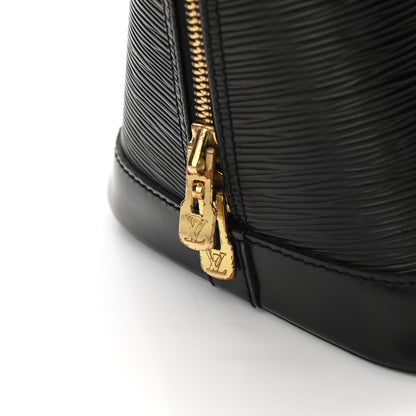 Louis Vuitton Epi Alma PM Black 14 of 19