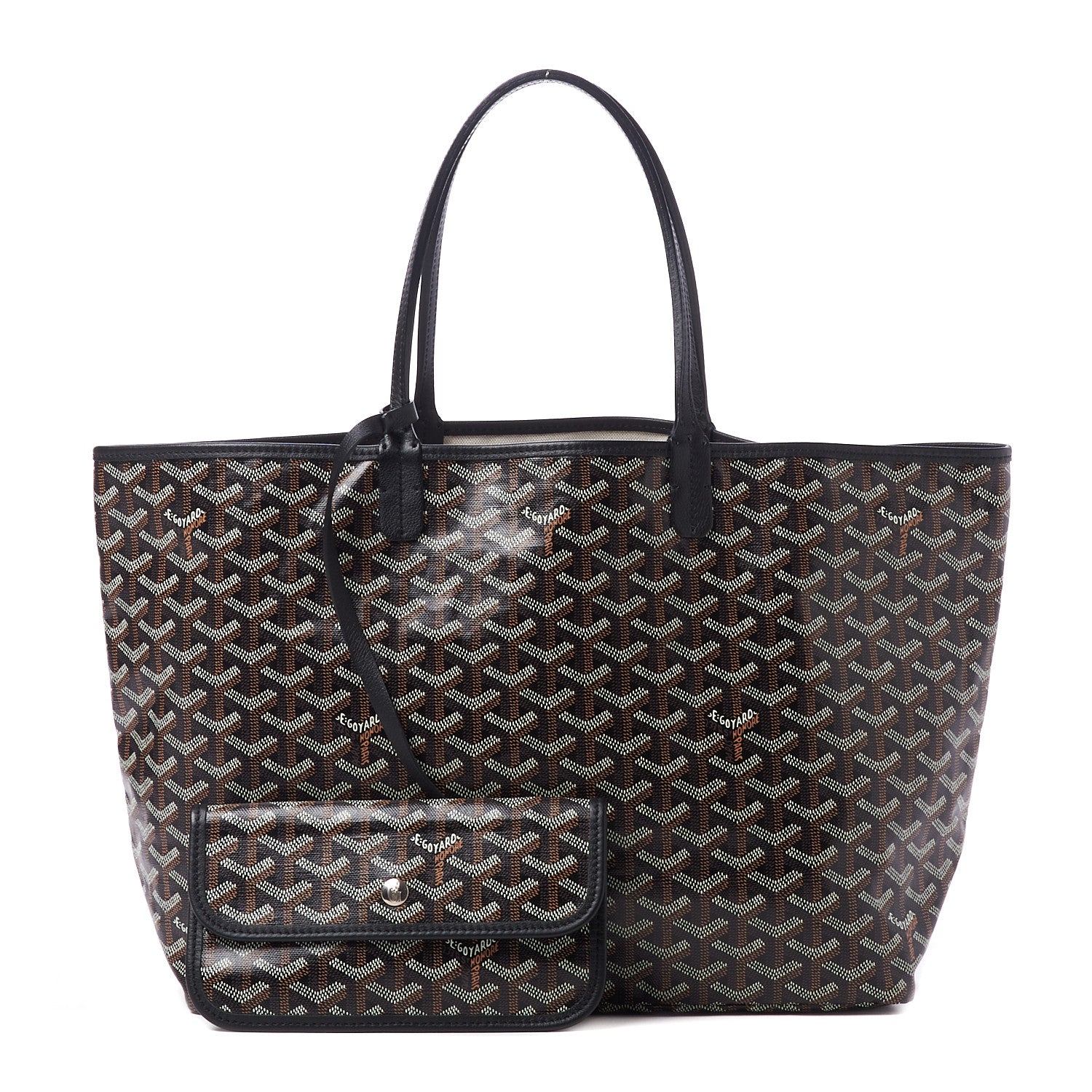 Goyard Goyardine Saint Louis PM Black 1 of 8