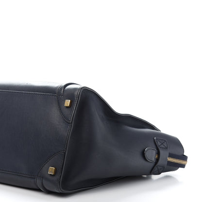 Celine Smooth Calfskin Mini Luggage Navy Blue 10 of 14
