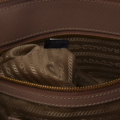Prada Saffiano Large Galleria Double Zip Tote Cammeo 9 of 12