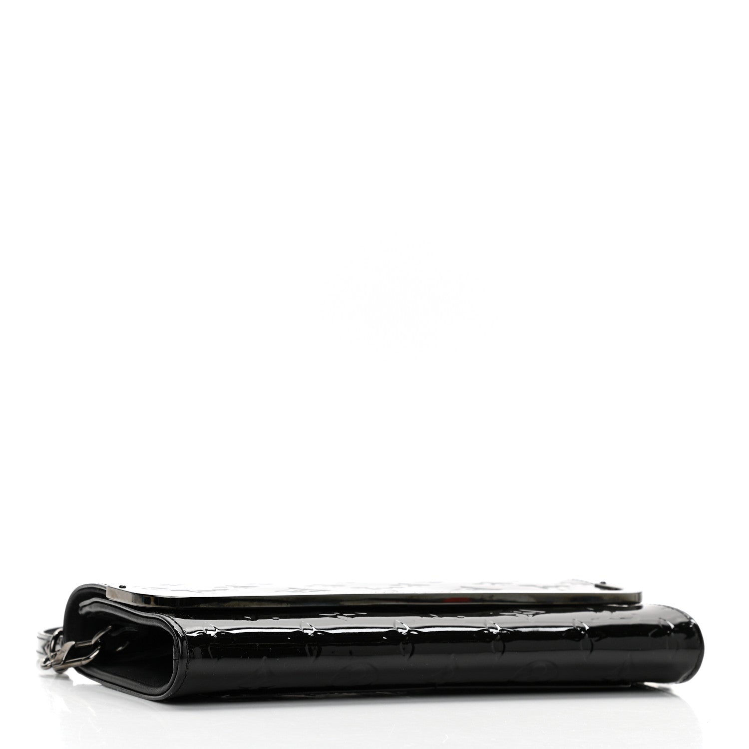 Louis Vuitton Vernis Rossmore MM Noir Magnetique 4 of 11