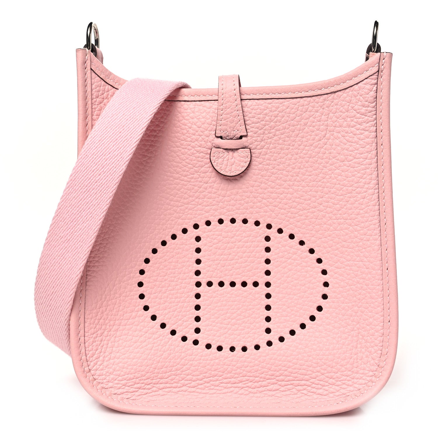 Hermes Taurillon Clemence Evelyne TPM Rose Sakura 1 of 10