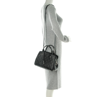 Louis Vuitton Empreinte Studded Montaigne BB Platine 2 of 7