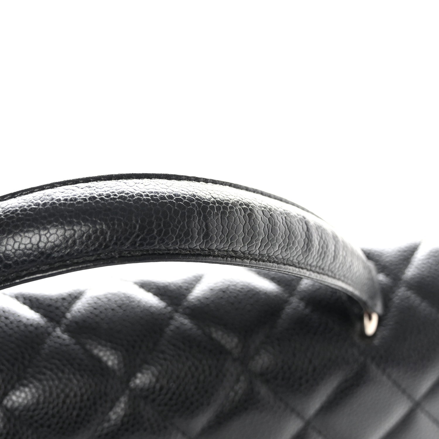 Chanel Caviar Quilted Jumbo Kelly Flap Bag Black 12 of 14