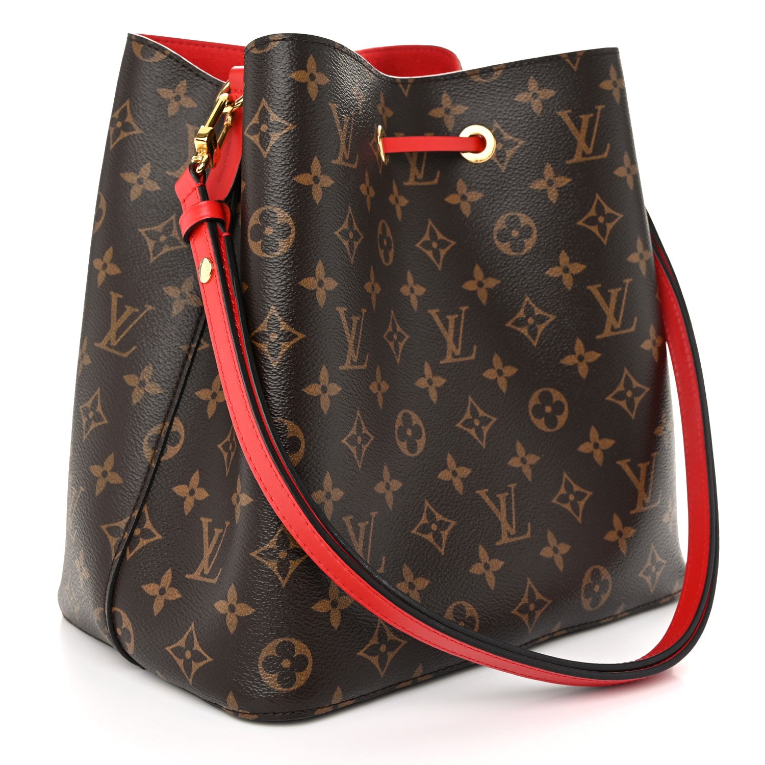 Louis Vuitton Monogram Neonoe MM Coquelicot 3 of 10