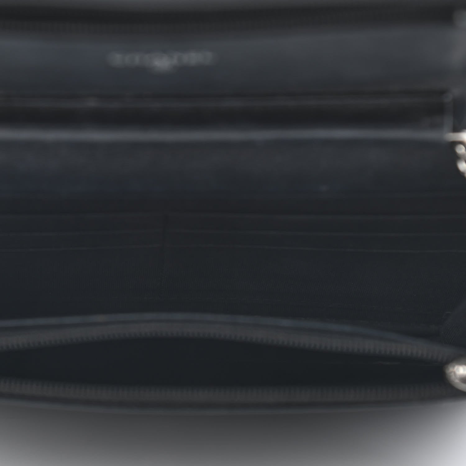 Chanel Glazed Calfskin Boy Wallet On Chain WOC Black 5 of 10