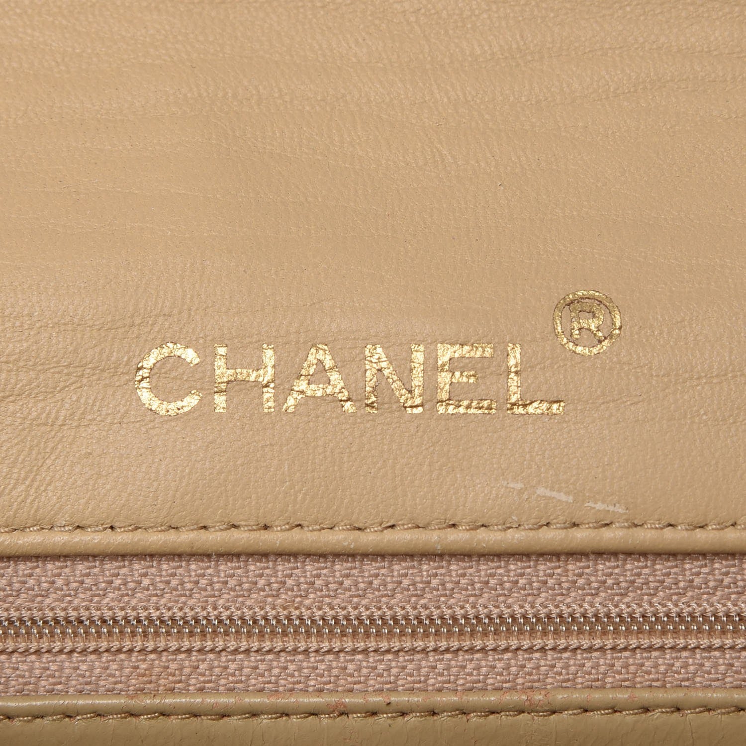 Chanel Lambskin Mini Square Flap Beige 6 of 18