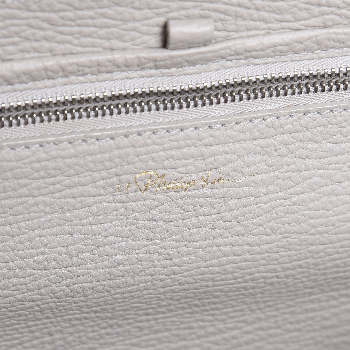 3.1 Textured Calfskin Medium Pashli Satchel Tote Pelle Feather
