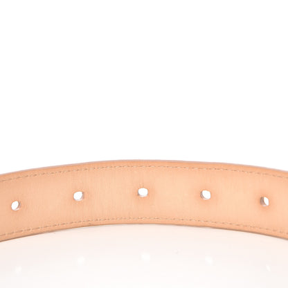 Louis Vuitton Vernis Mini 25mm Belt 85 34 Beige Poudre 7 of 15