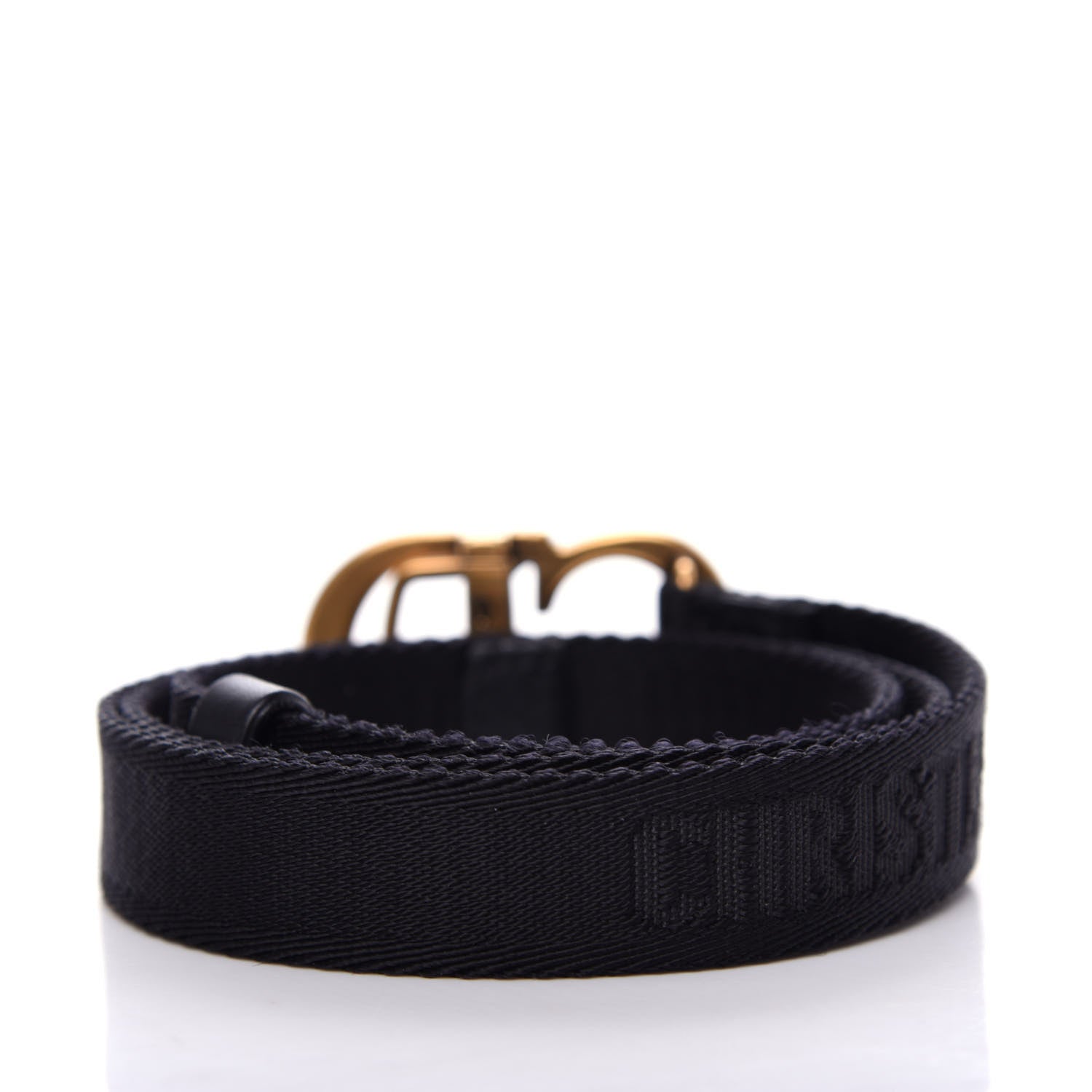 Christian Dior Nylon 20mm Saddle Belt Black 2 of 3