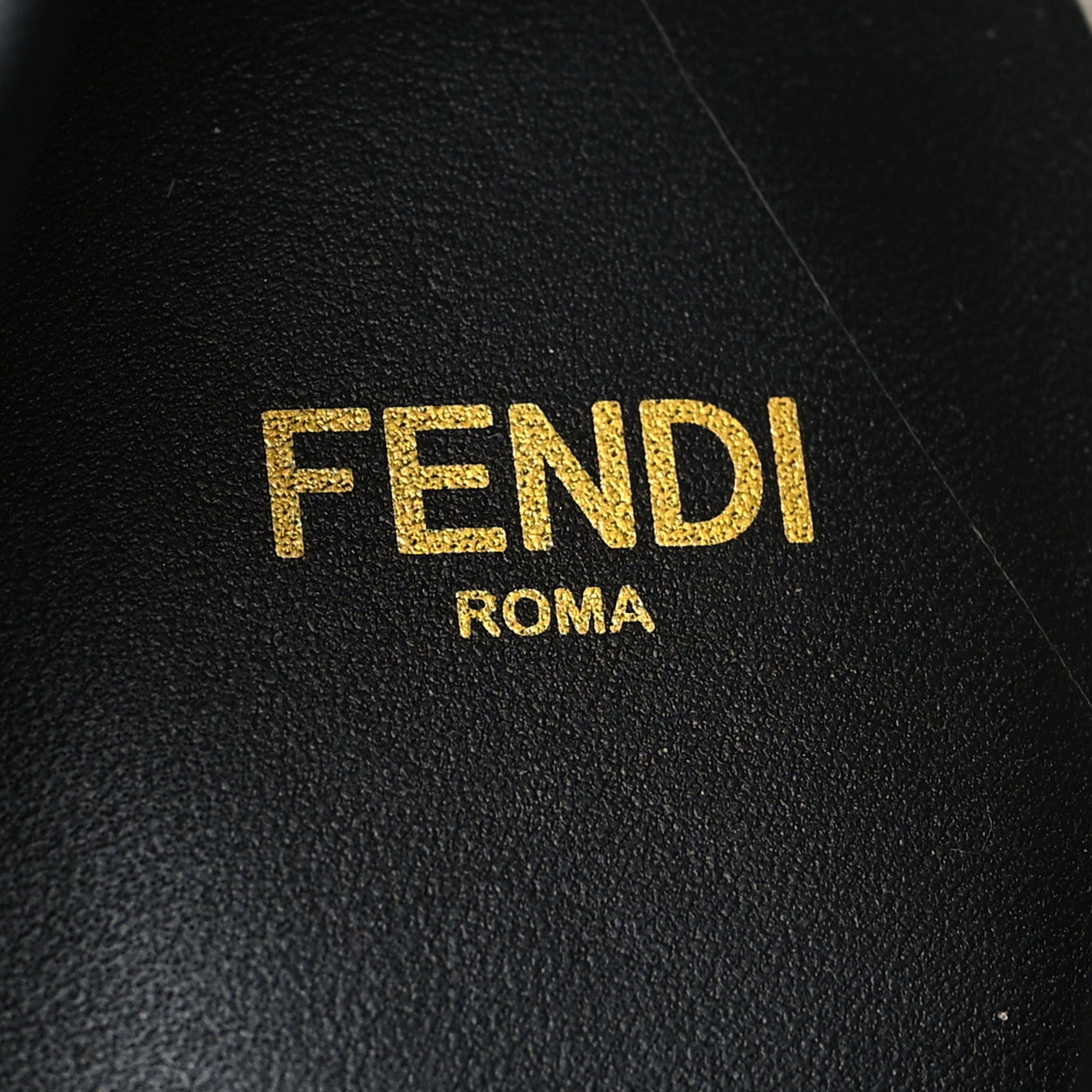 Fendi Velvet Fendi First 95mm Ankle Boots 39 Black 7 of 7