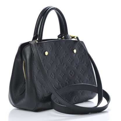 Louis Vuitton Empreinte Montaigne BB Black 4 of 16