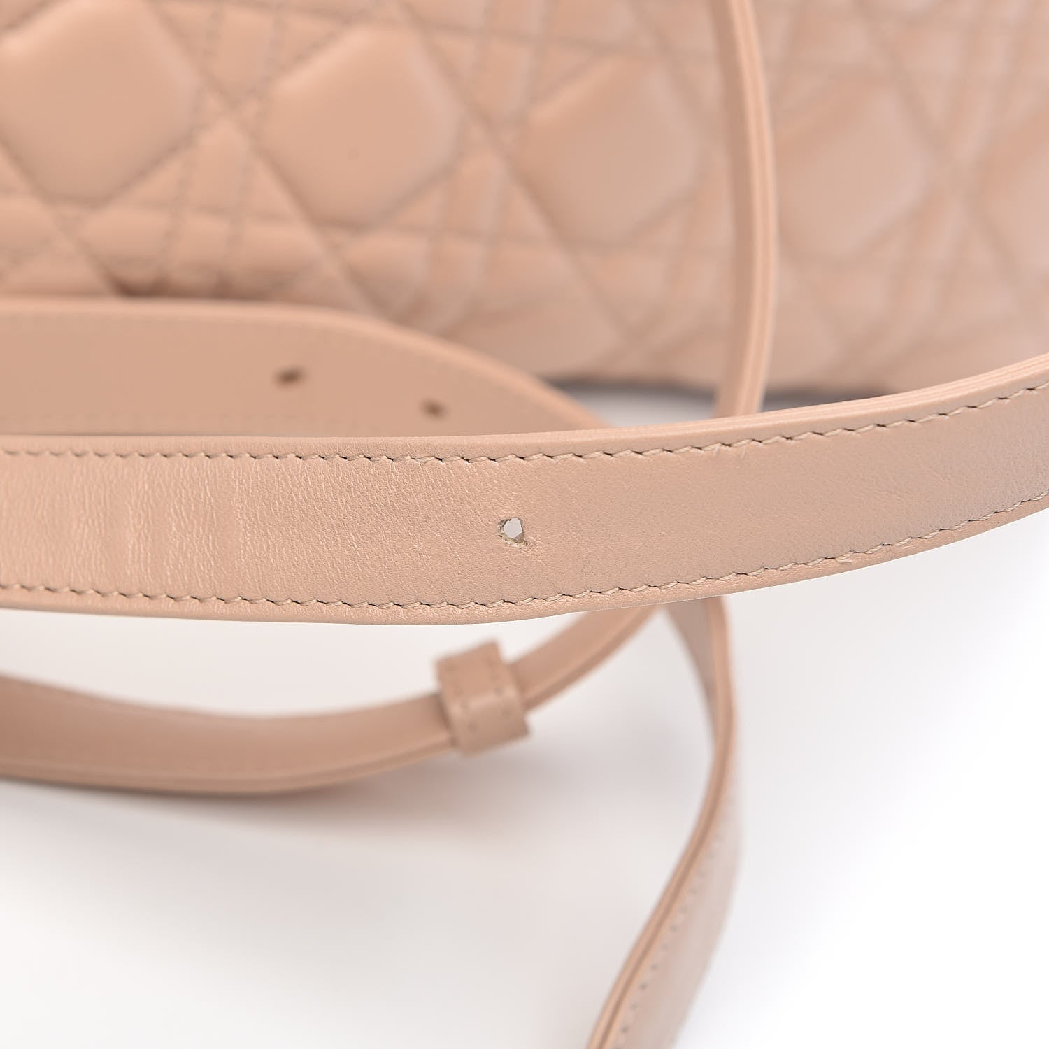 Christian Dior Lambskin Cannage Medium Lady Dior Light Pink 10 of 12
