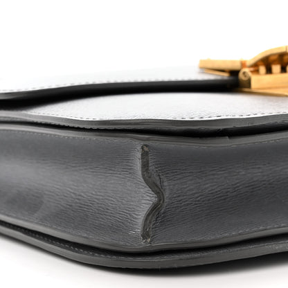 Celine Liege Calfskin Medium Classic Box Flap Bag Medium Grey 10 of 11
