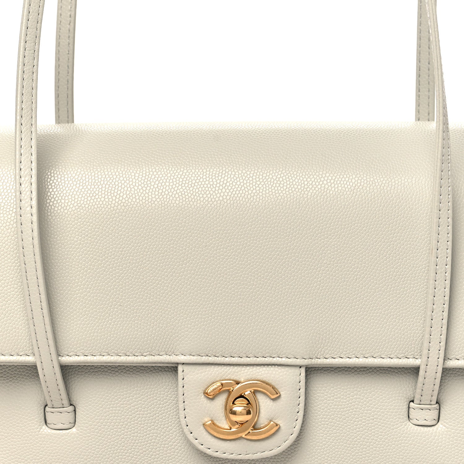 Chanel Shiny Caviar Preppy Coco Small Flap Light Green 9 of 12