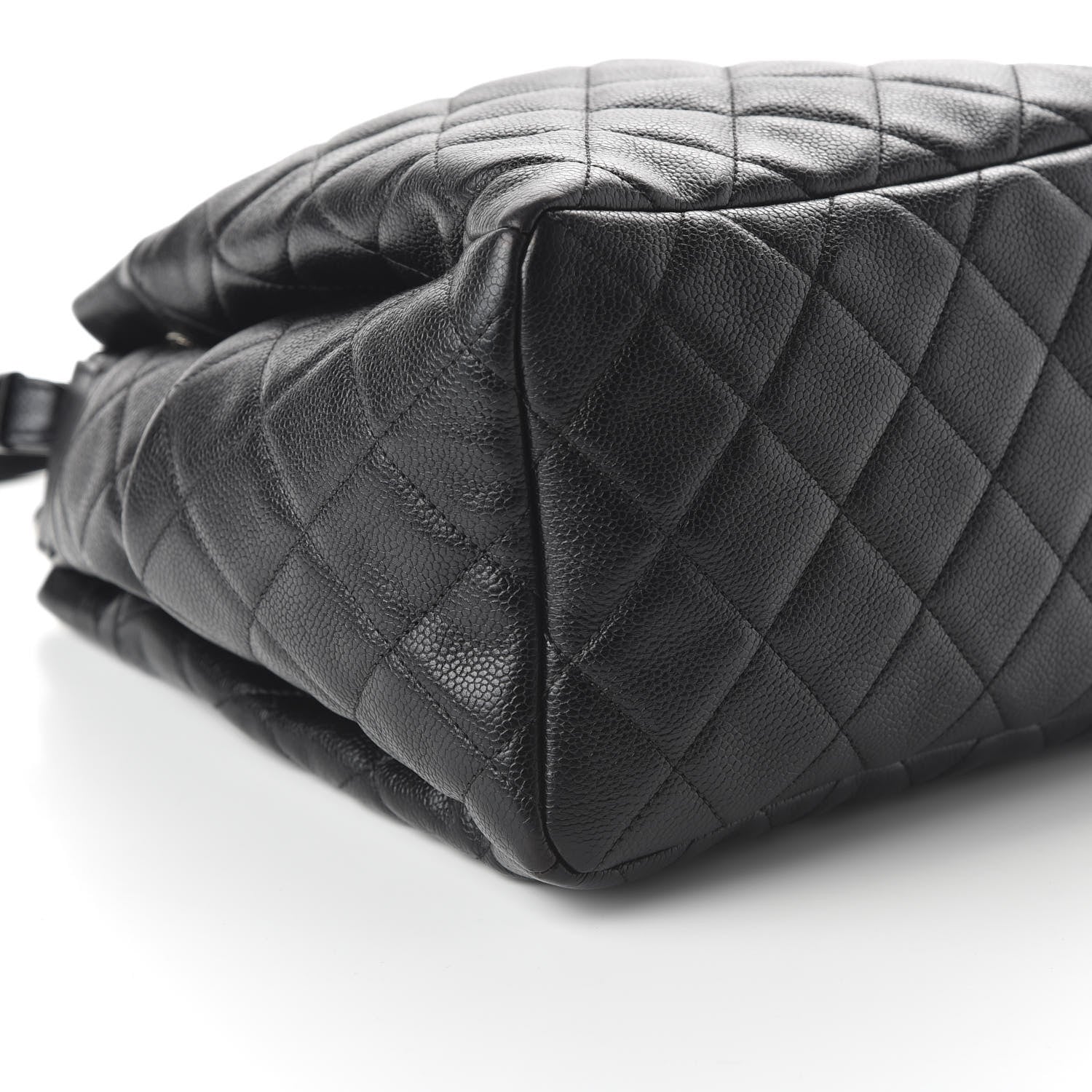 Chanel Caviar Quilted Small Chain Bucket Bag Black 6 of 11