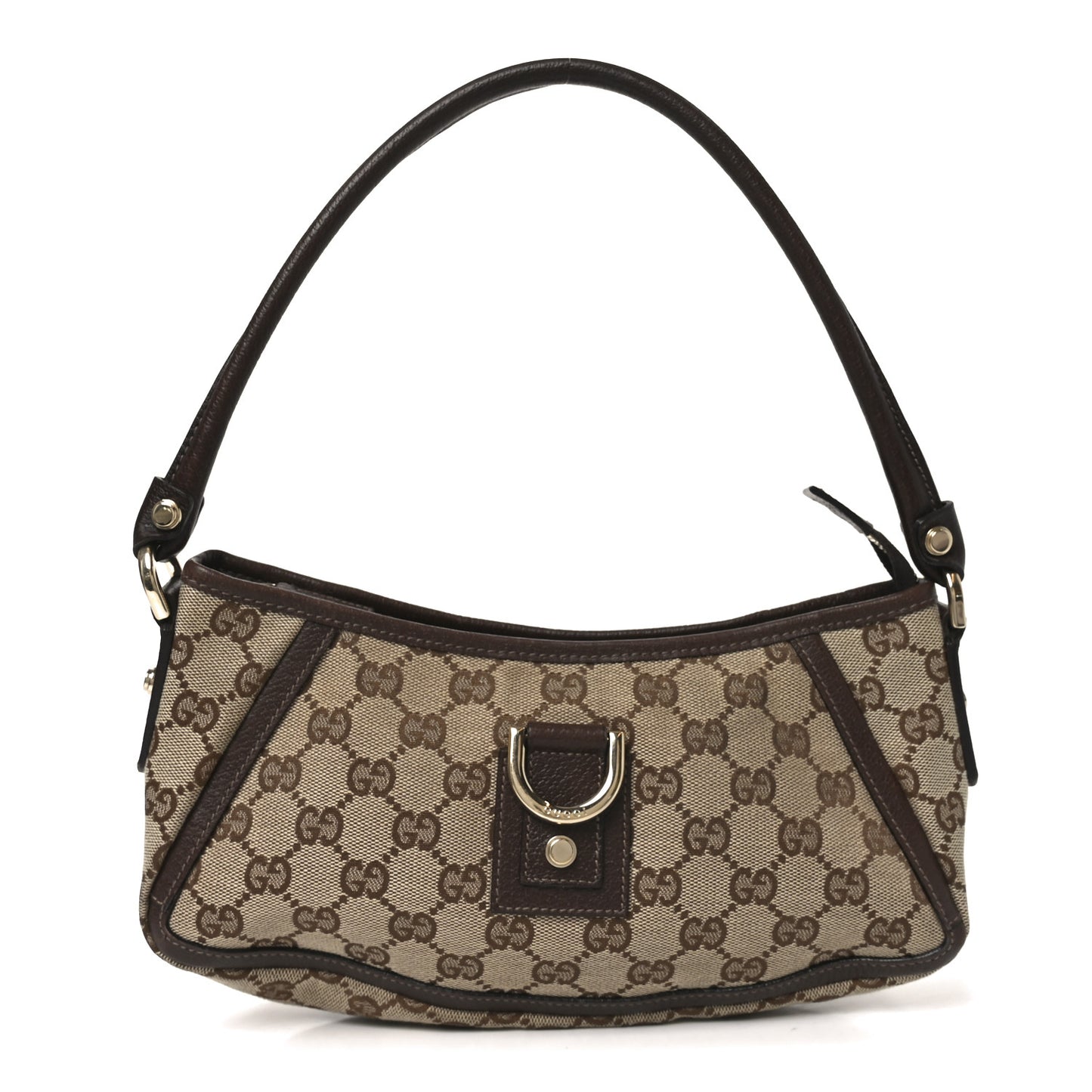 Monogram D Ring Abbey Pochette Brown