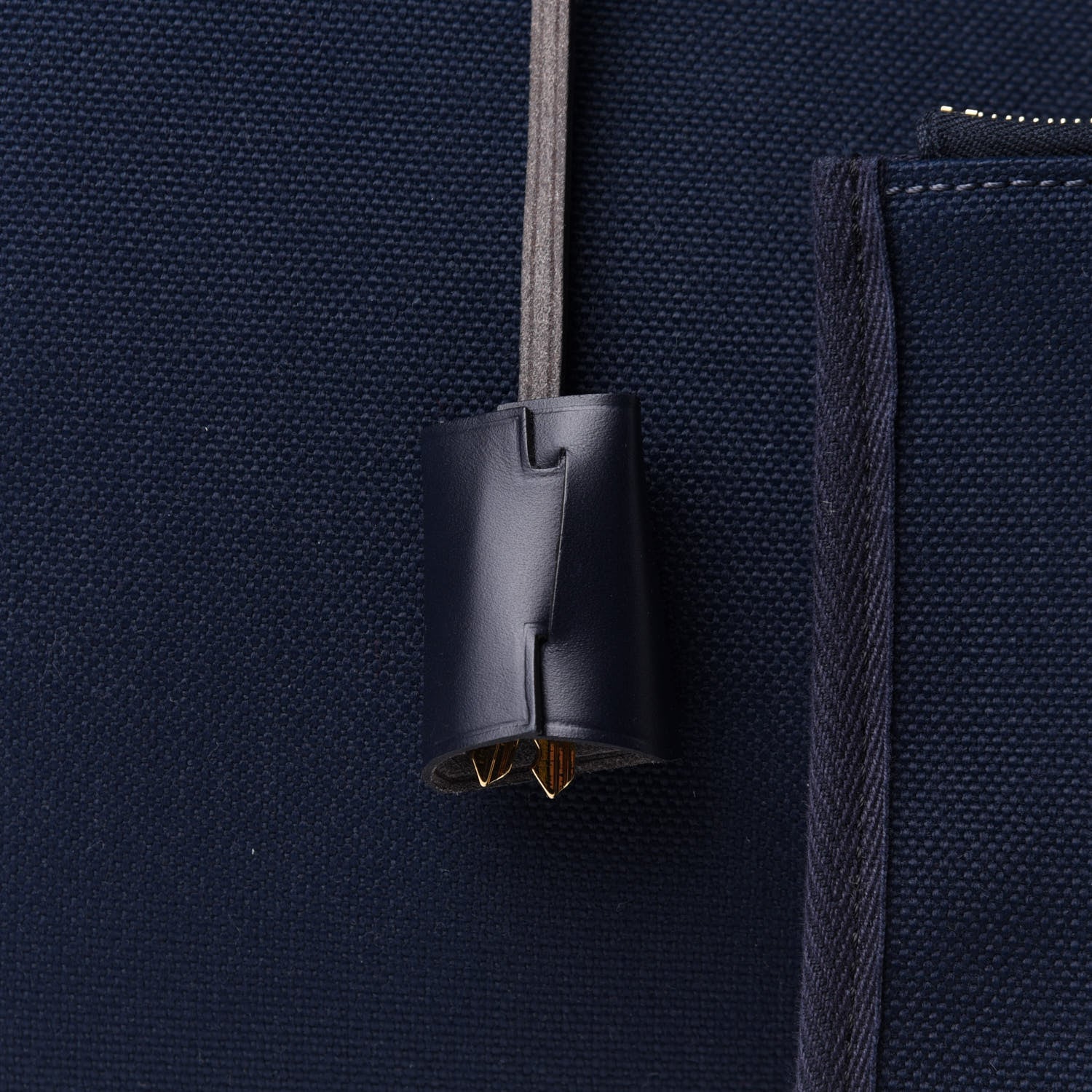 Hermes Military Toile Vache Hunter Herbag Zip 39 MM Bleu Indigo 12 of 19