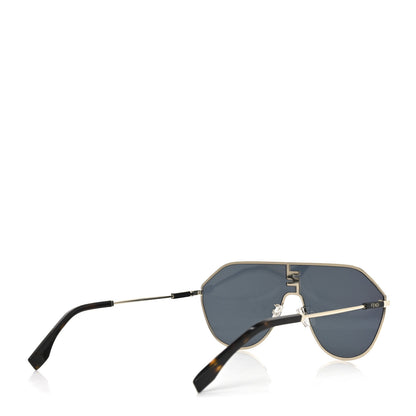 Fendi Metal Aviator Sunglasses FE40080U Gold 4 of 8