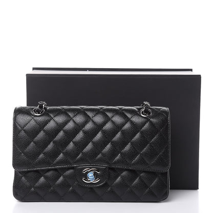 Chanel Caviar Quilted Medium Double Flap Black 10 of 10