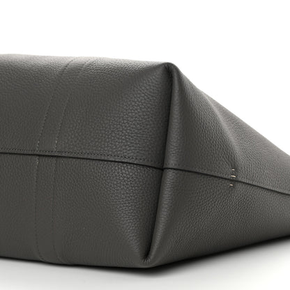 Moynat Taurillon Gex Calfskin Duo Reversible Tote Greige Zinc 16 of 19