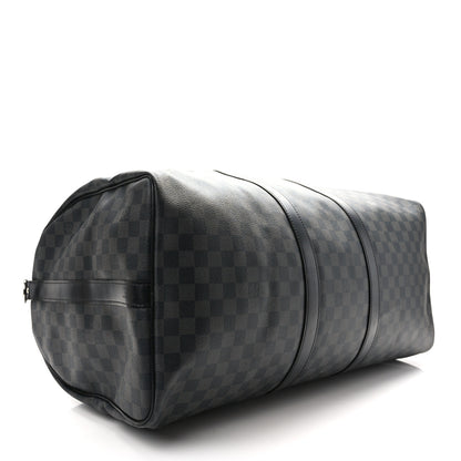 Louis Vuitton Damier Graphite Keepall Bandouliere 55 3 of 8