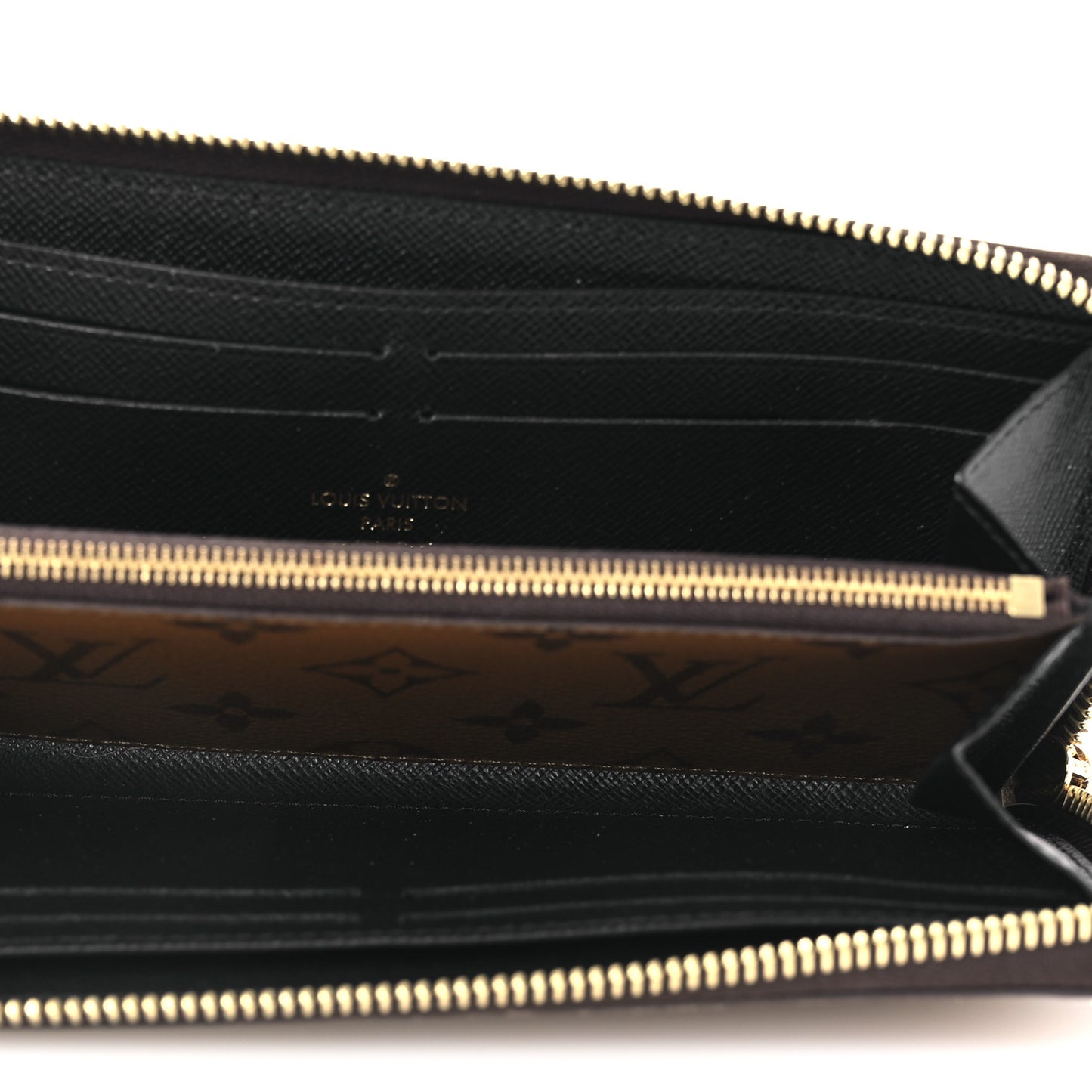 Reverse Monogram Clemence Wallet