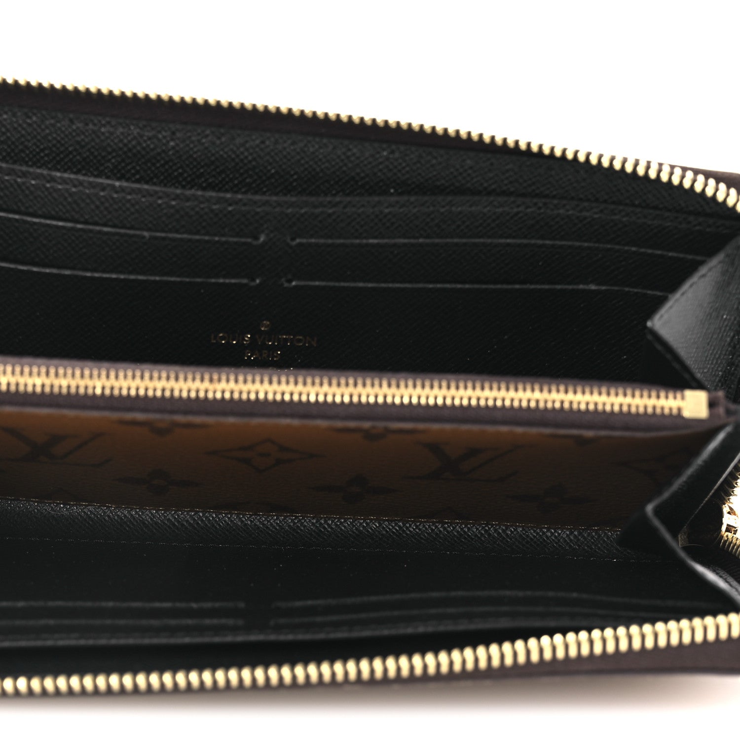 Louis Vuitton Reverse Monogram Clemence Wallet 5 of 6