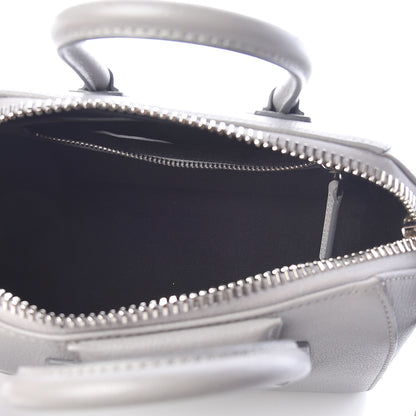 Givenchy Sugar Goatskin Mini Antigona Pearl Grey 5 of 16